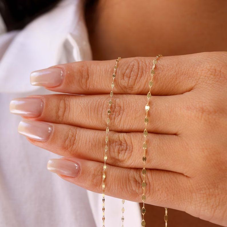 14K Gold Chain Necklace