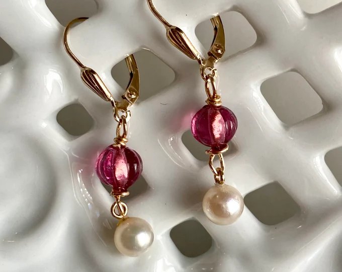 japanese akoya saltwater pearl earrings
